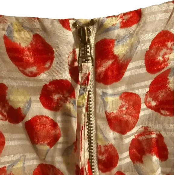 Anthropologie Leifsdottir Organza Petal Mini Skirt Size 0 - Picture 8 of 9